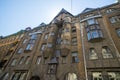 Art nouveau buildings in the Alberta Street in Riga.